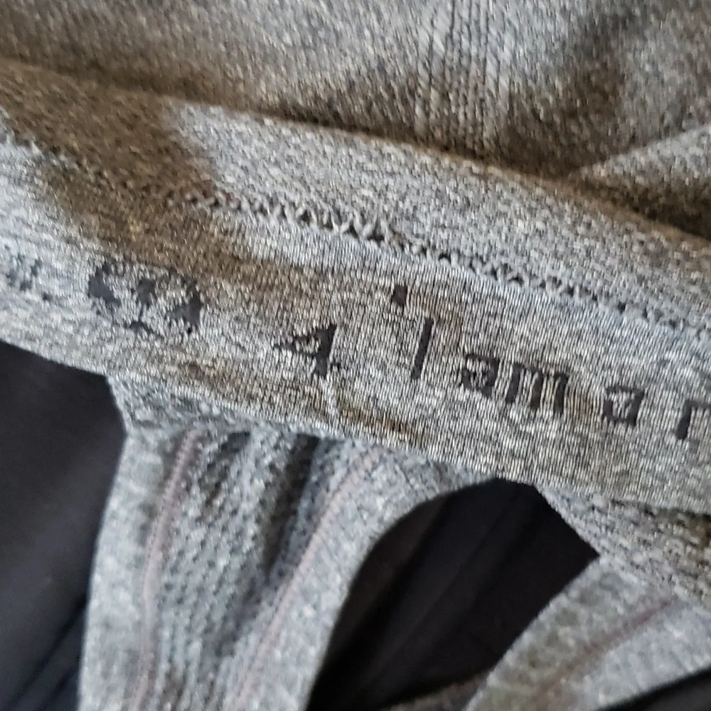 Lululemon Swiftly Tech Runner Dark Gray Womens Tank Top Size 4